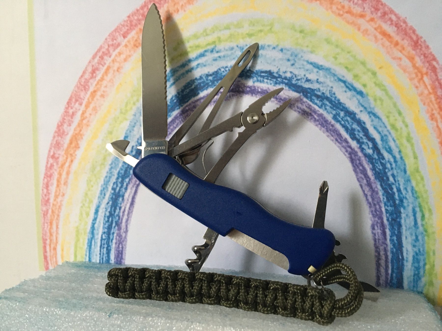 Victorinox Coltelli tascabile: VICTORINOX - Skipper - Sackmesser - mit olivem Paracord – Usato da Andwil SG venduto da Rainboli 1