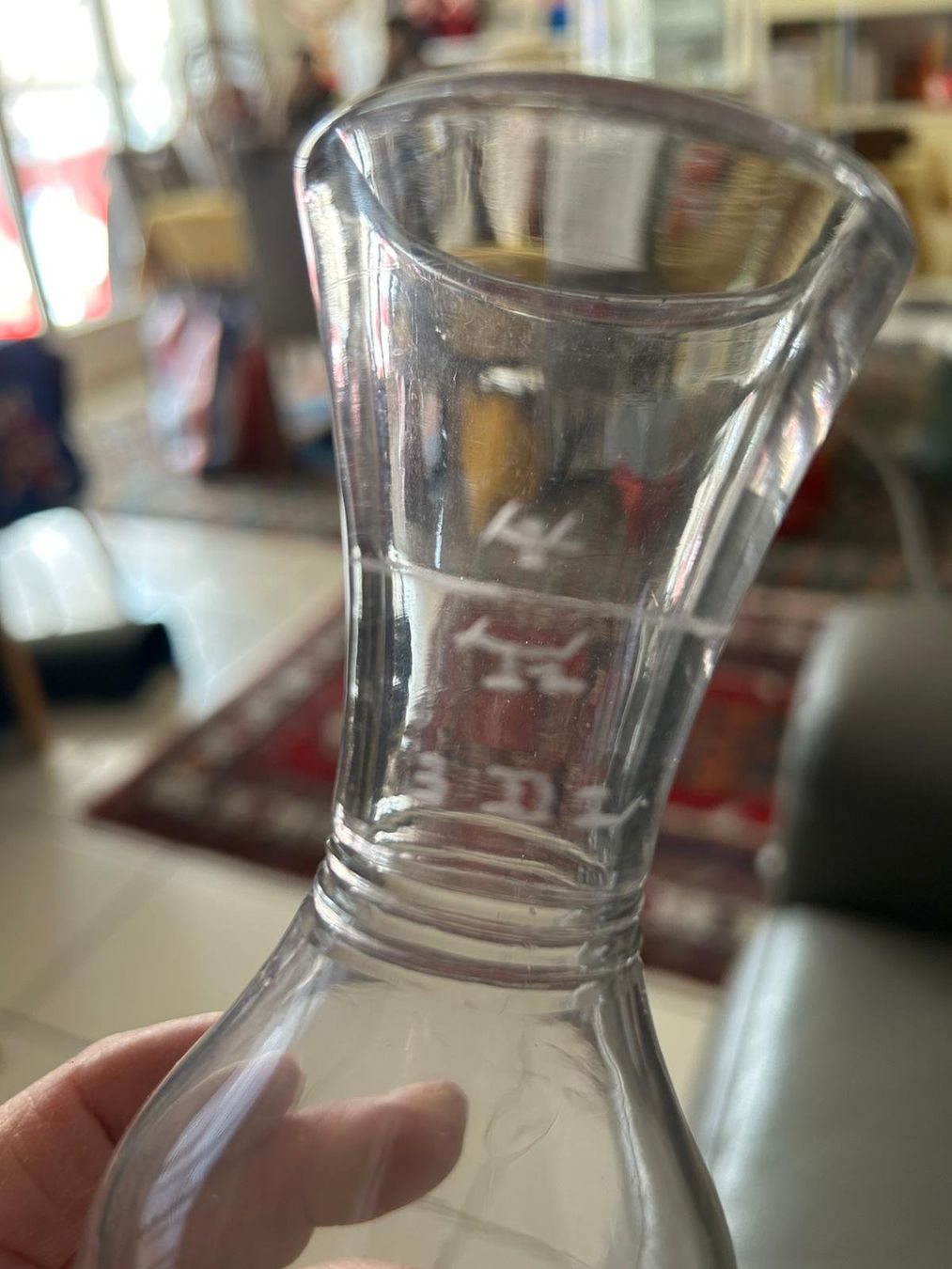 Caraffe: Caraffa di vetro 3dl – Usato da Melano venduto da H-Sara 3