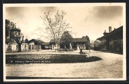 AK Céligny, Belle Ferme, La Cour, 1930