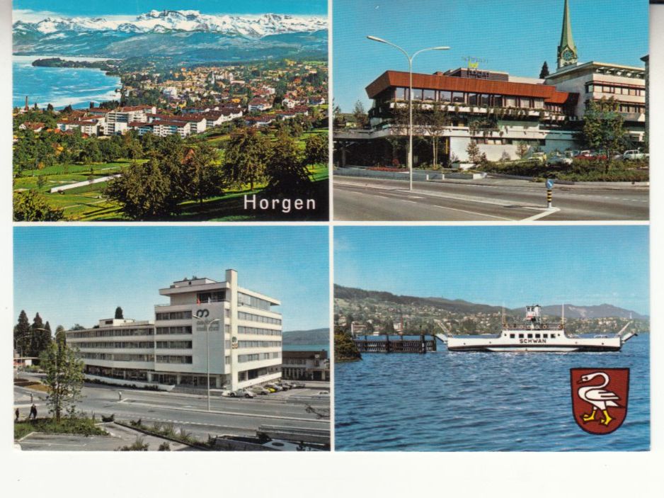 Cartoline postali: Horgen ca. 1970 – Usato da Bürglen TG venduto da StampGraf