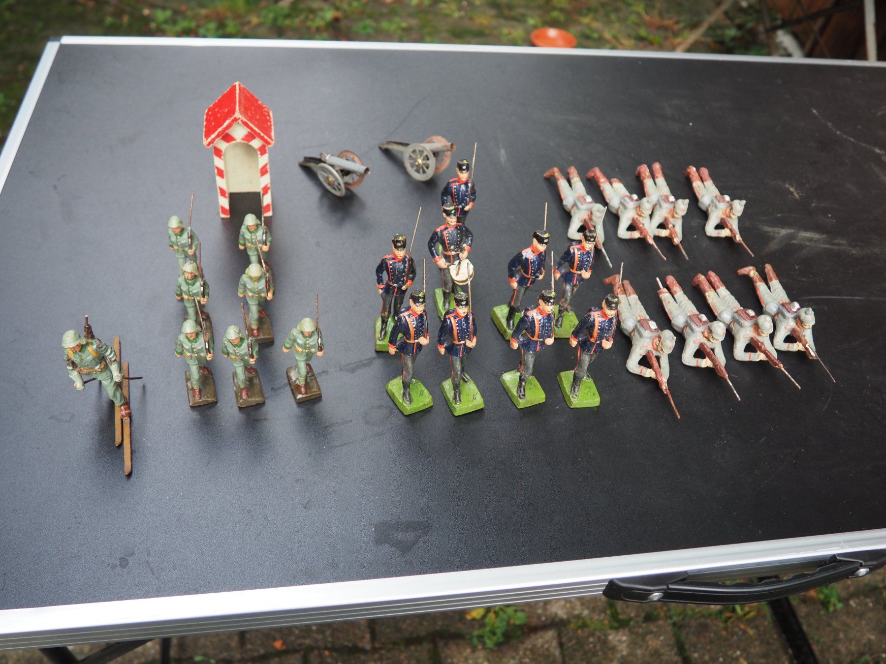 Figuren: Soldaten, Elastolin Figuren, 40 Stk – Gebraucht aus Schänis von Lobelie1