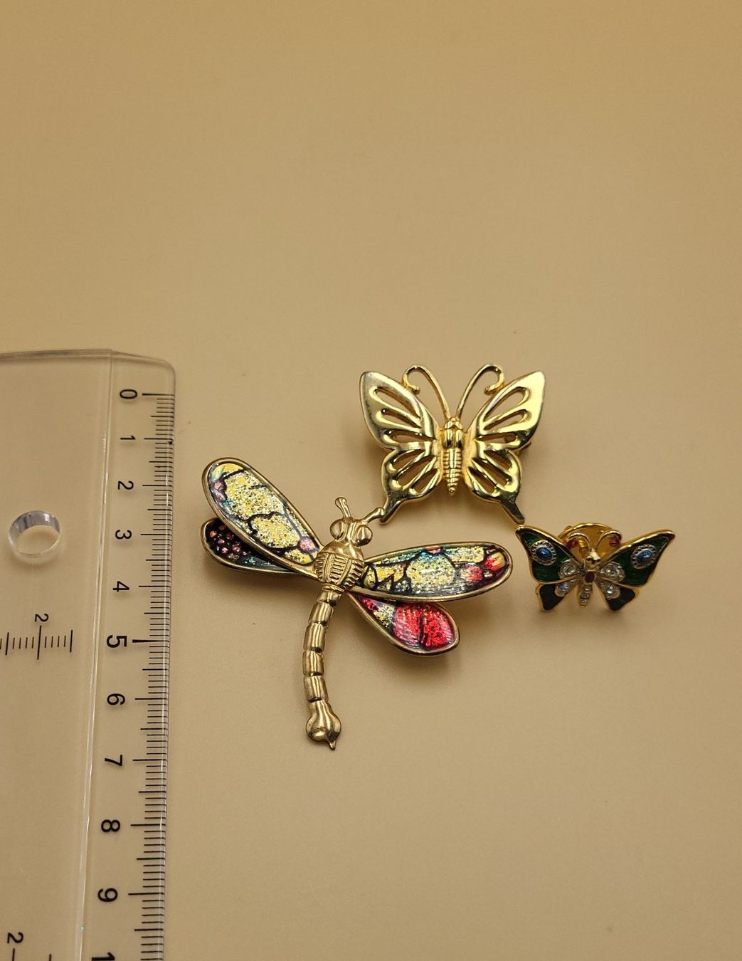 Spille & Fermagli: Goldige Schmetterling Broschen – Usato da Wald ZH venduto da SwissPawnshop 6