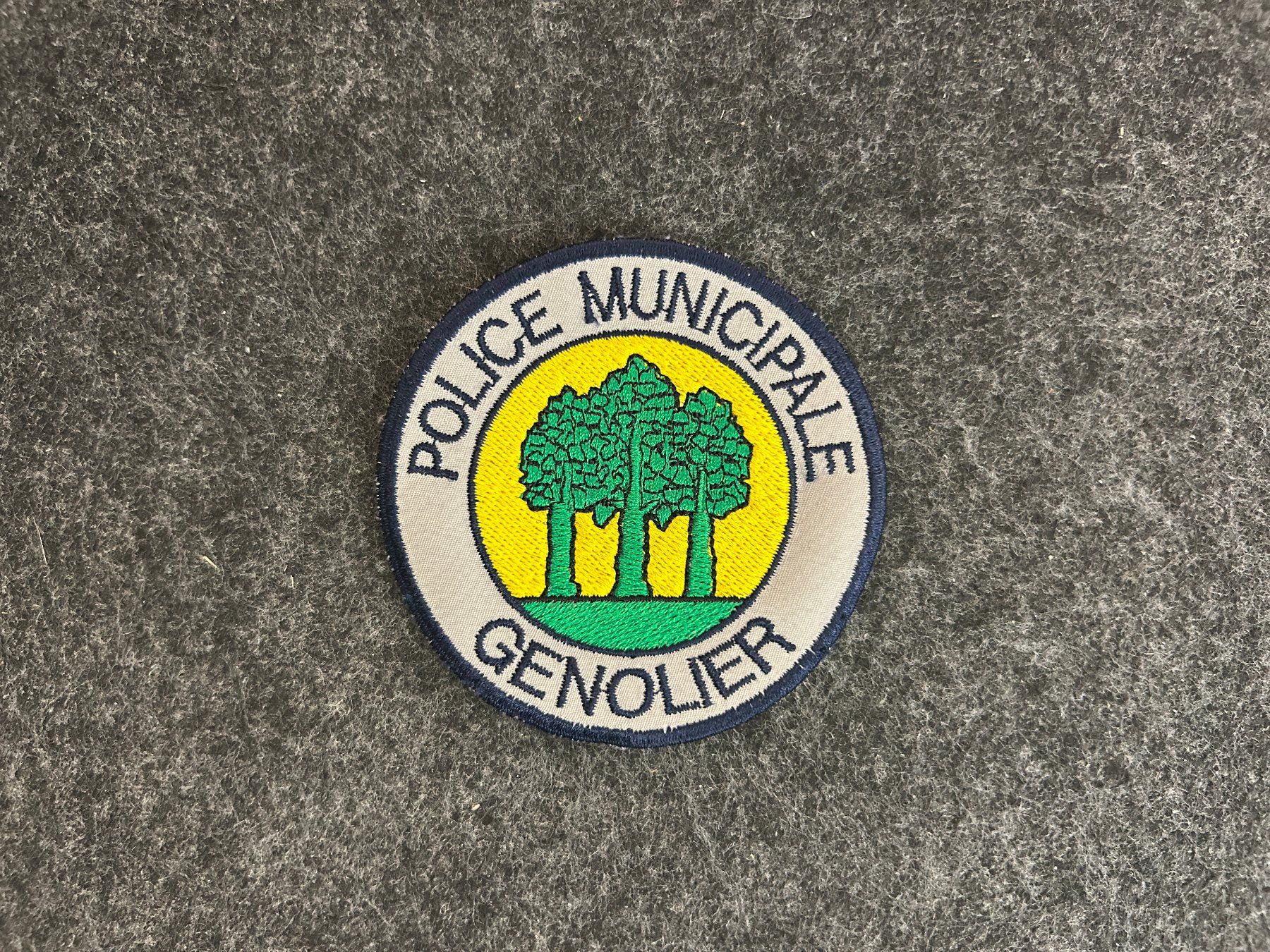 Placchette & Badge: Patch, VD, Police Municipale Genolier – Usato da Berikon venduto da DGC-1995