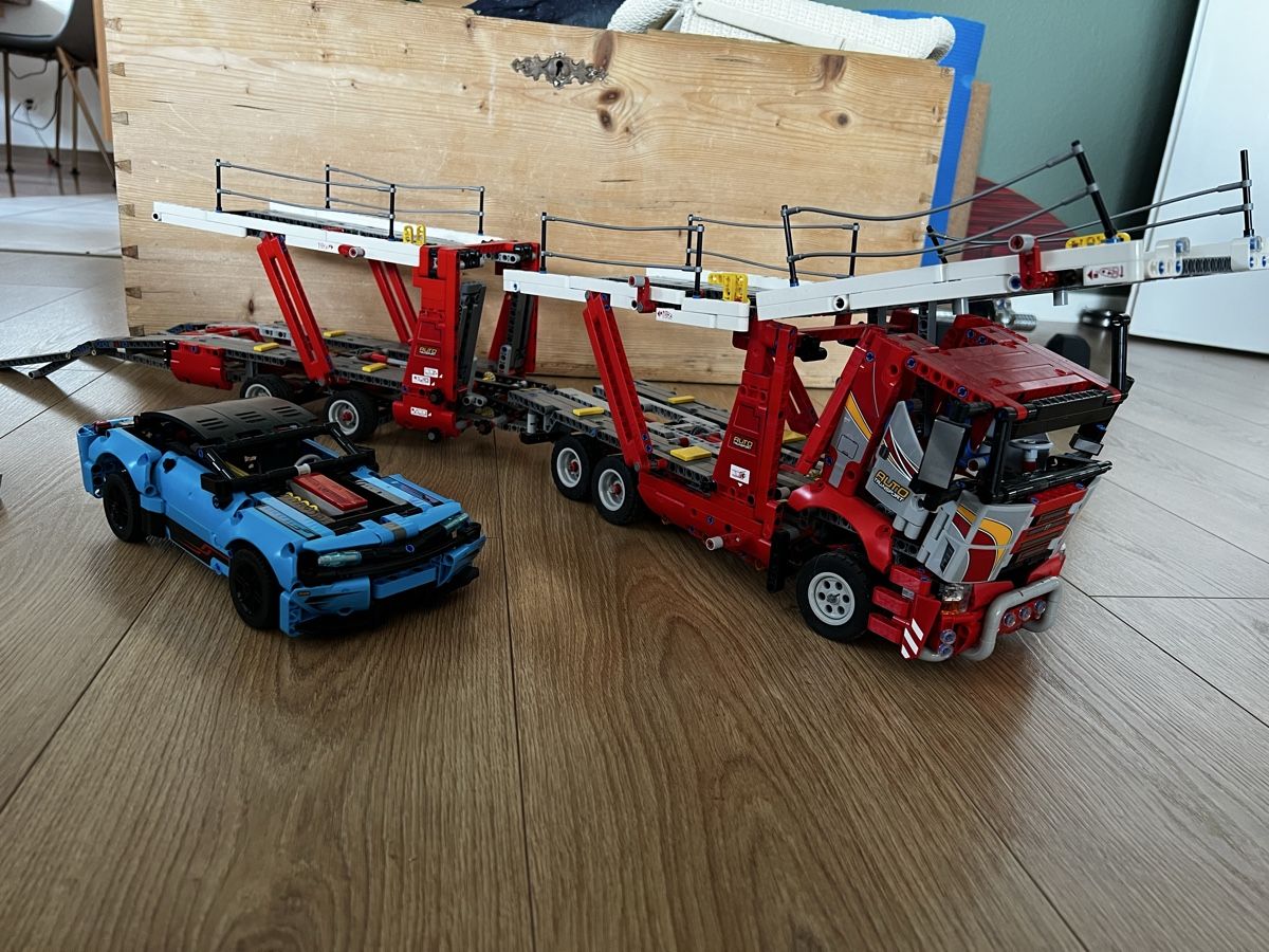 Lego Kit di costruzioni: Lego Technik 42098 Autotransporter – Usato da niedergösgen venduto da xiquinha 3