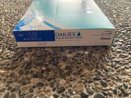 90 Stk. Tageslinsen, Dailies aqua comfort plus -3.00