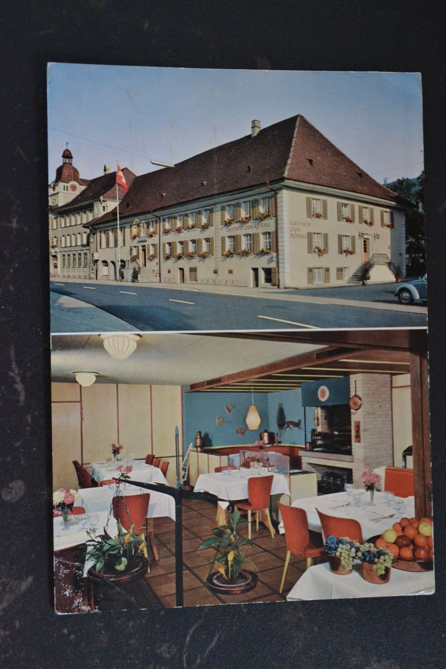 Cartoline postali: AK Hotel Rössli Balsthal SO – Usato da Beinwil am See venduto da kajak55