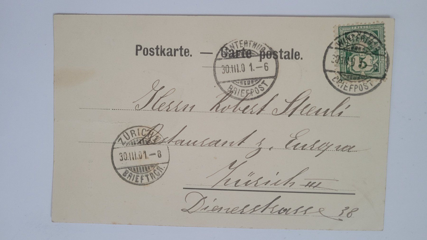 Cartoline postali: AK gruss aus Winterthur R34 – Usato da nunningen venduto da mic_88k2 1