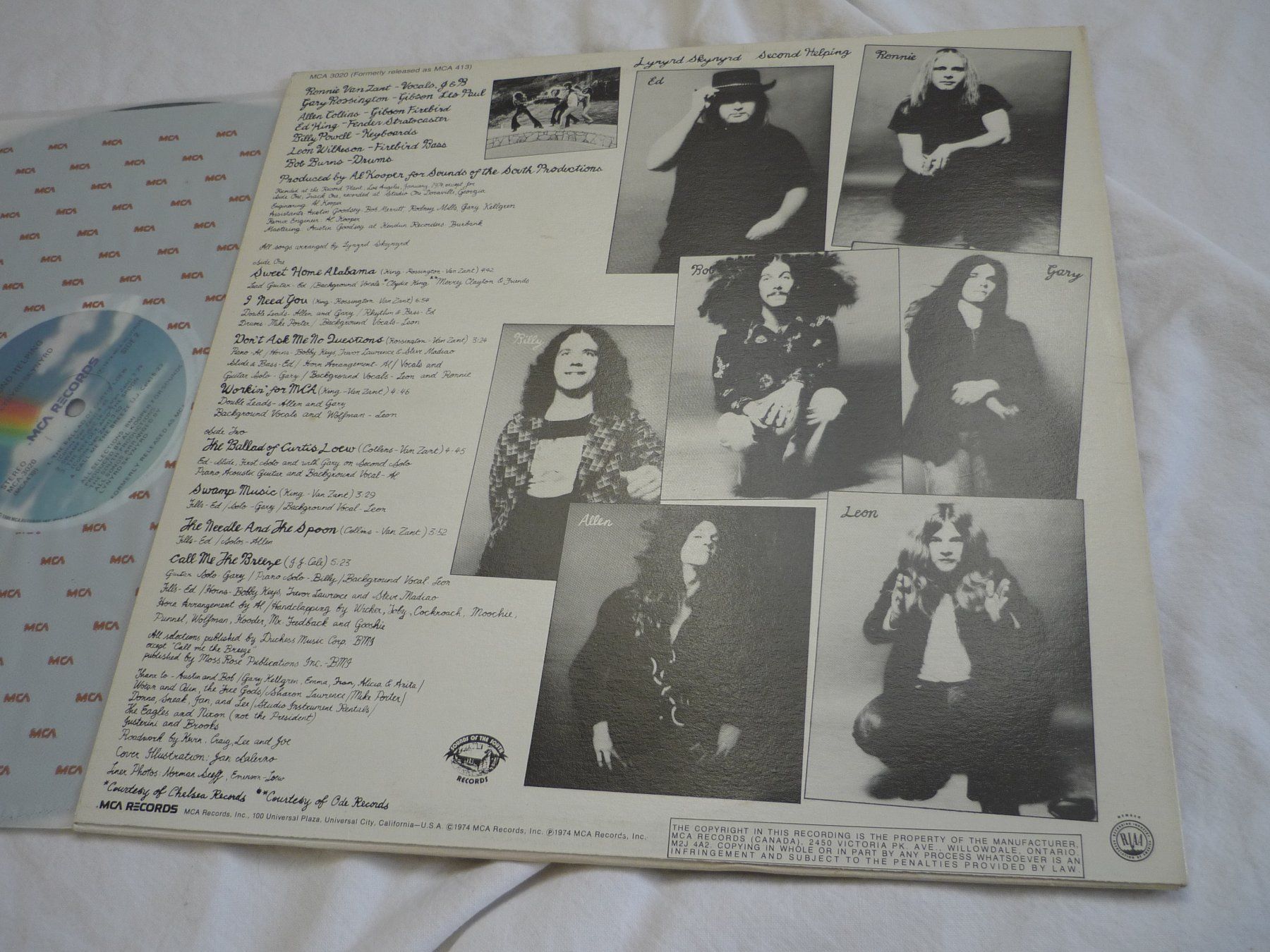 Dischi in vinile: 1x 12" Schallplatte - Lynyrd Skynyrd - second helping - us – Usato da Beringen venduto da Flatretriever 2