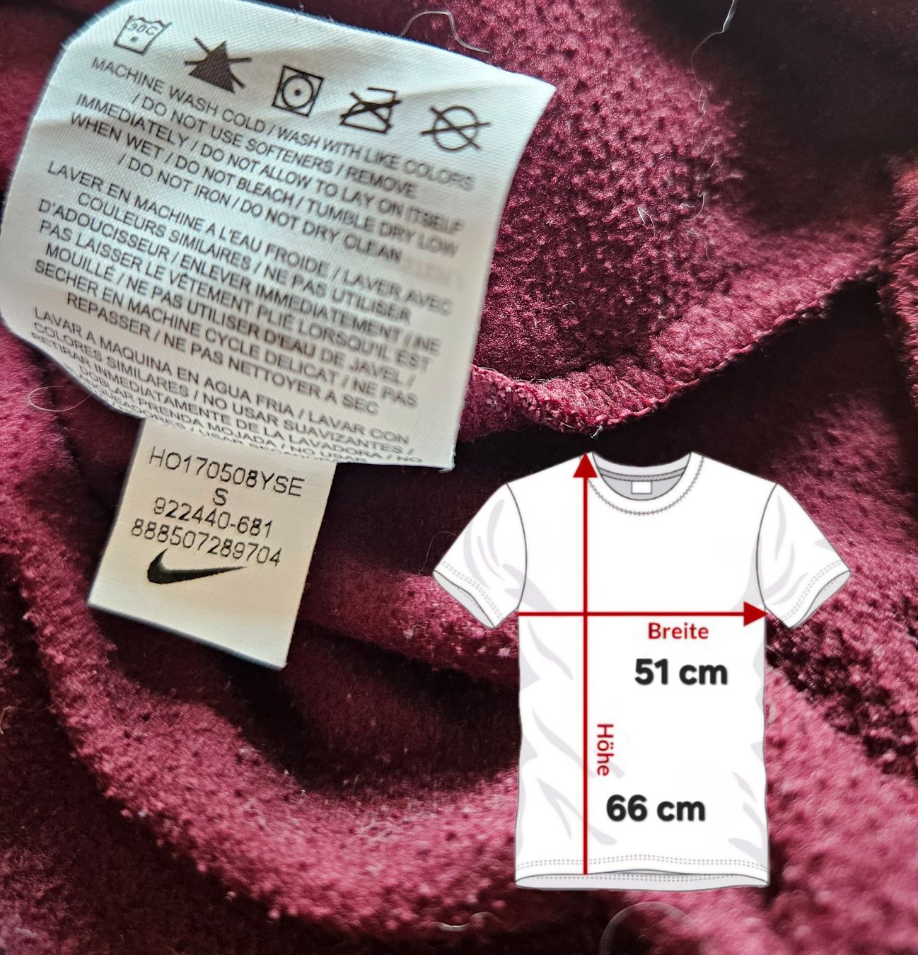 Nike Maglioni & Felpe: Hoodie Nike Grösse S – Usato da Hägglingen venduto da United-Village-Trade 6