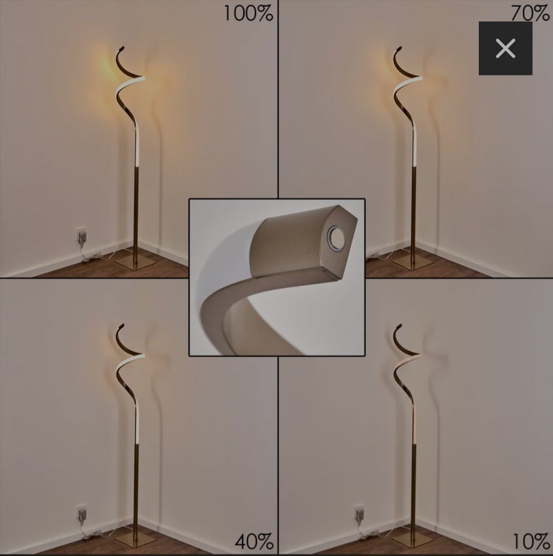 Lampes: Dimmbare LED Stehleuchte Spiral Design – Neuf (Voir description) à Bäretswil par Suter89 2