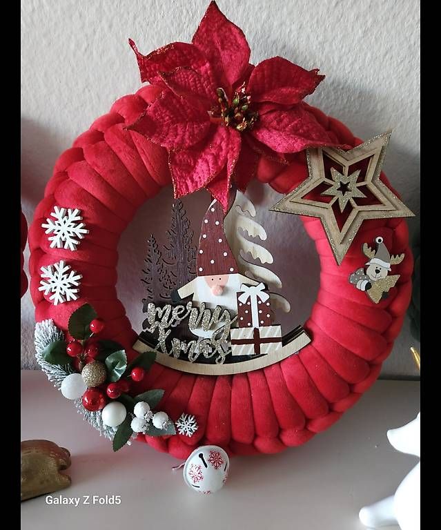 Tutte le decorazioni: Handgemachte Weihnachtskränze  – Nuovo e nell'imballaggio originale da Kloten venduto da san_dlp6 1