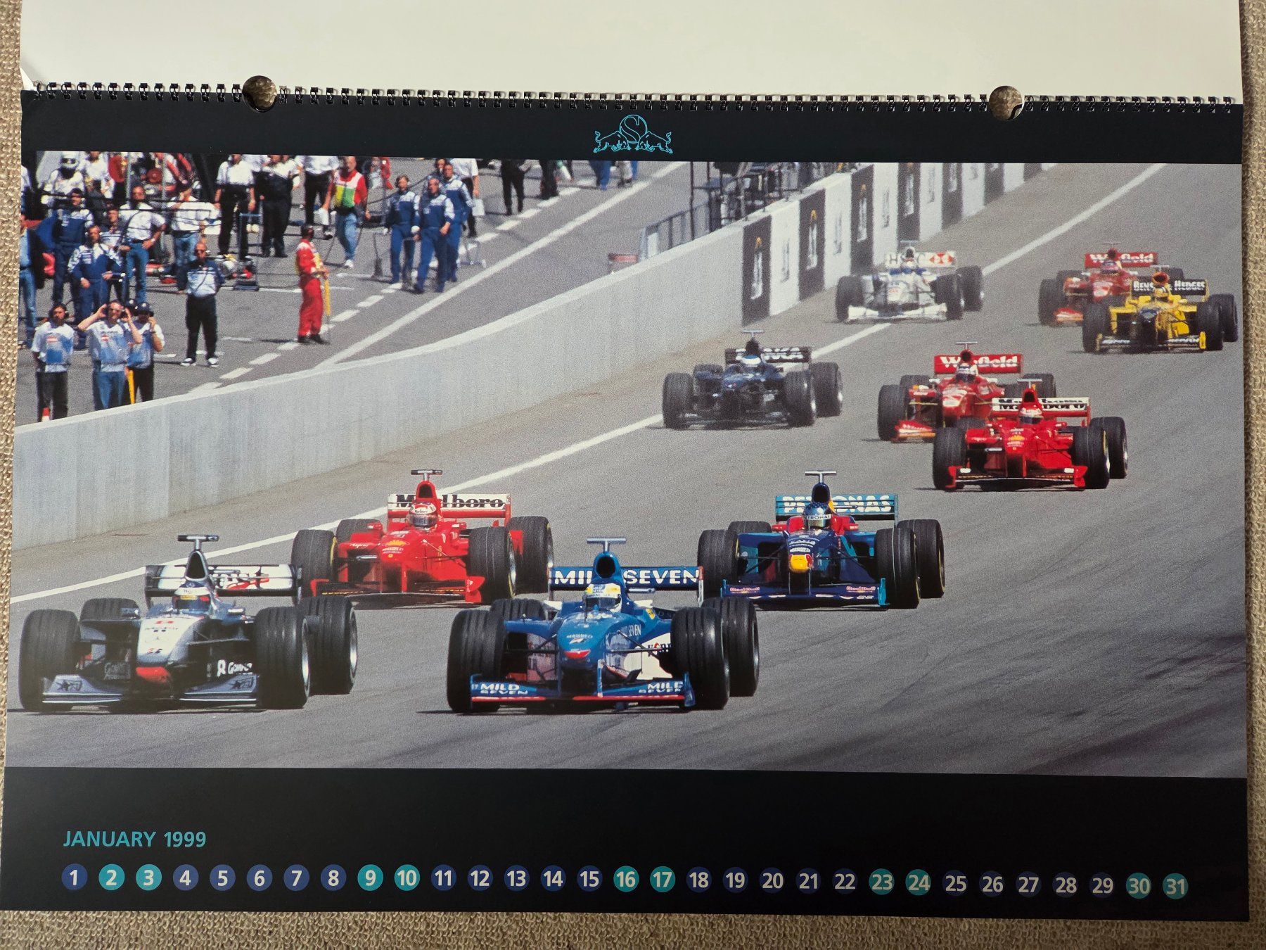 Calendari: Sauber F1 Kalender – Usato da Mollis venduto da Cadillac58 2