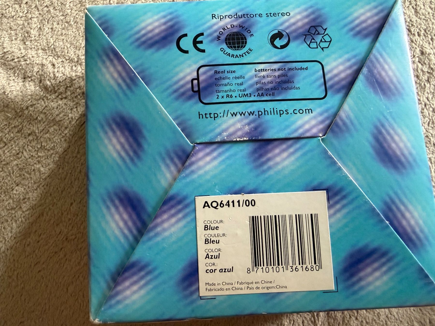 Tragbarer Mediaplayer: Philips AQ 6411 Cassette Player – Neu (gemäss Beschreibung) aus Aarau von KorgPA 4