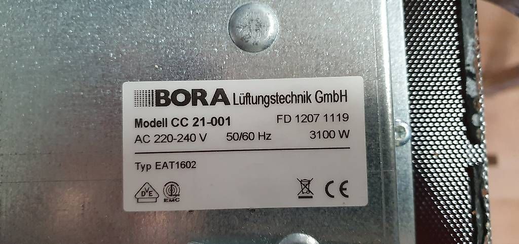 Cucine: Glaskeramik- Kochfeld/Herdplatte mit Dunstabsaugung – Usato da Winterthur venduto da BauTeilLaden2000 3