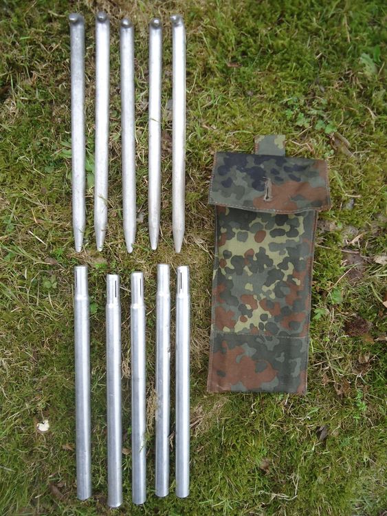 EYPINS 2x Zeltstangen Teleskop, Aluminium Zeltstang Produktbild-Vorschau 13