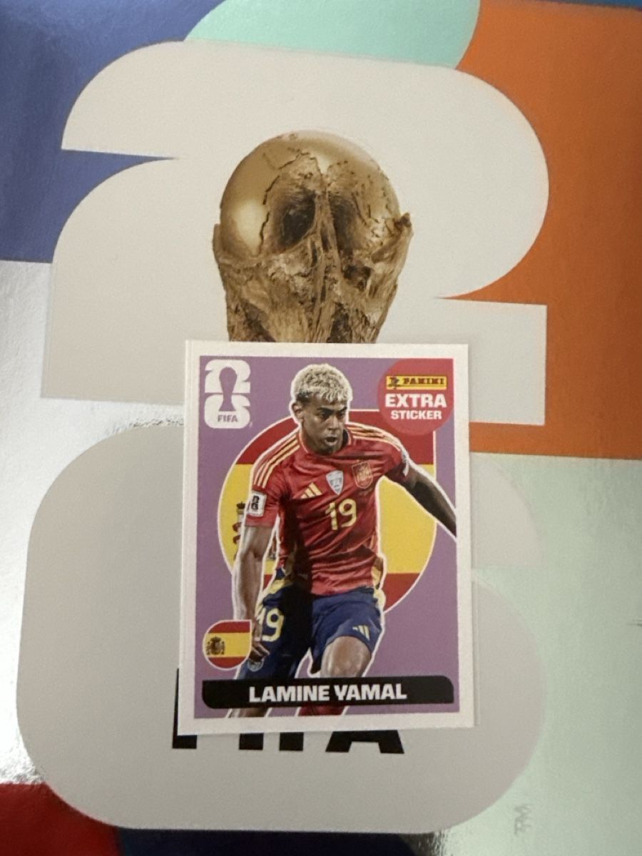 Autocollants: Lamine Yamal 2026 Extra Sticker Violett – Neuf (Voir description) à Fällanden par bec_d8gb