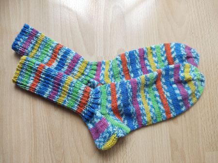 Socken aus Merino Wolle Gr. 43/44 superweich