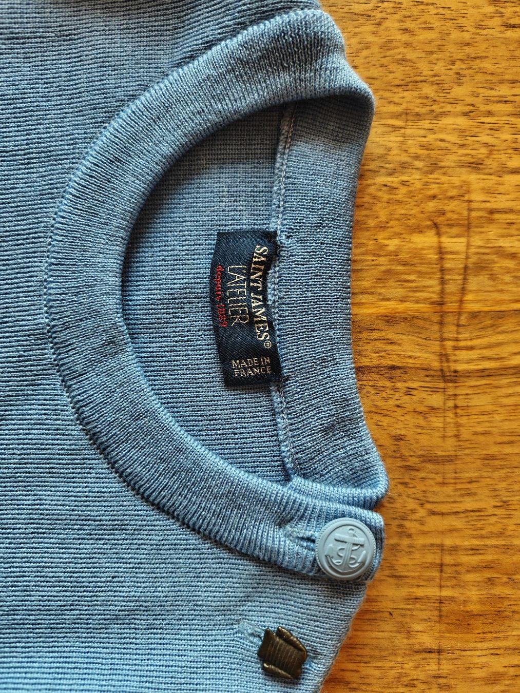 Saint James Maglioni & Felpe: Saint James Pullover, blau/weiss gestreift, Topzustand – Nuovo (secondo la descrizione) da Winterthur venduto da SK1977 1