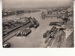 Basel Rheinhafen 1955