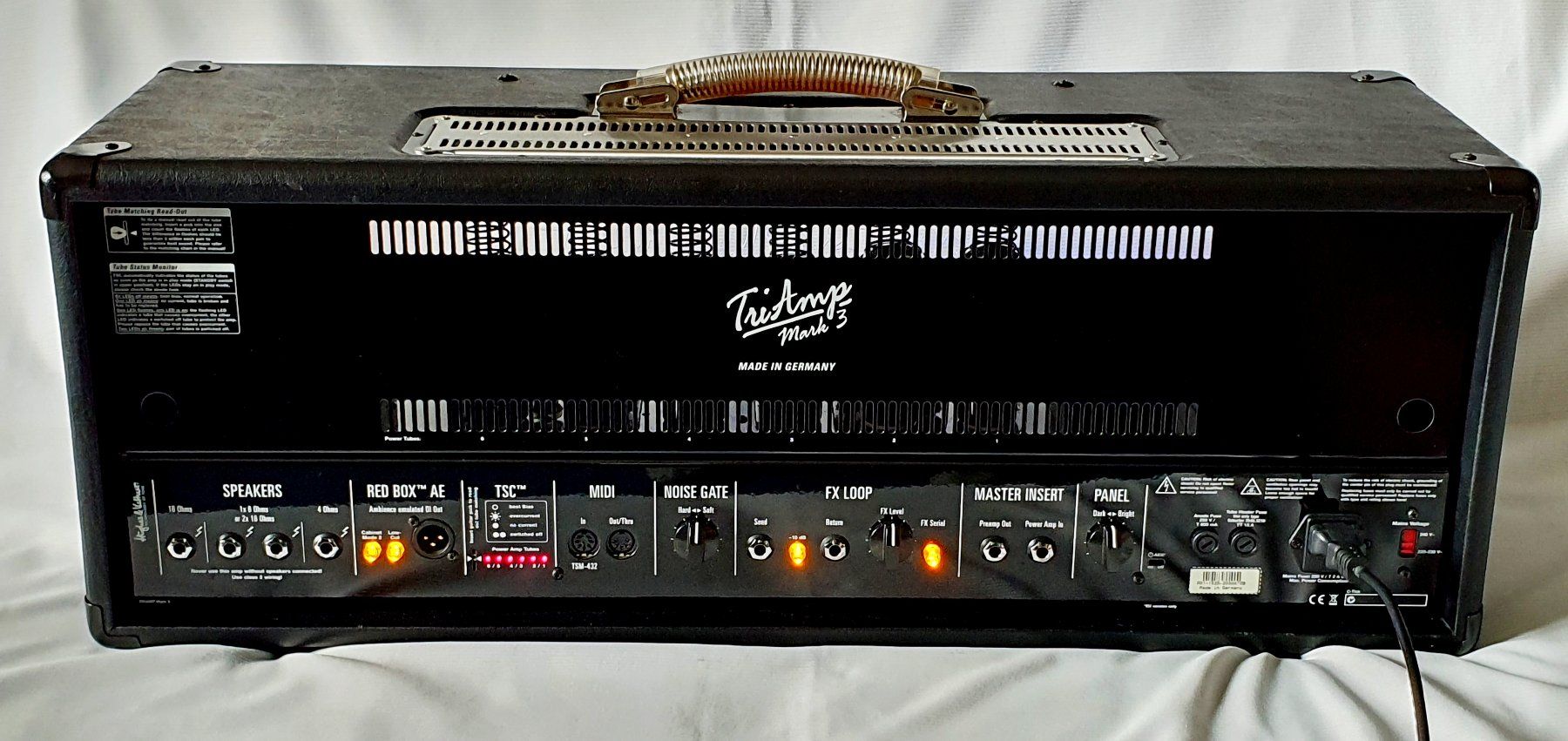 Hughes & Kettner Amplificatori: Hughes & Kettner TriAmp mark 3 mkIII – Usato da Basel venduto da x-hobby 5