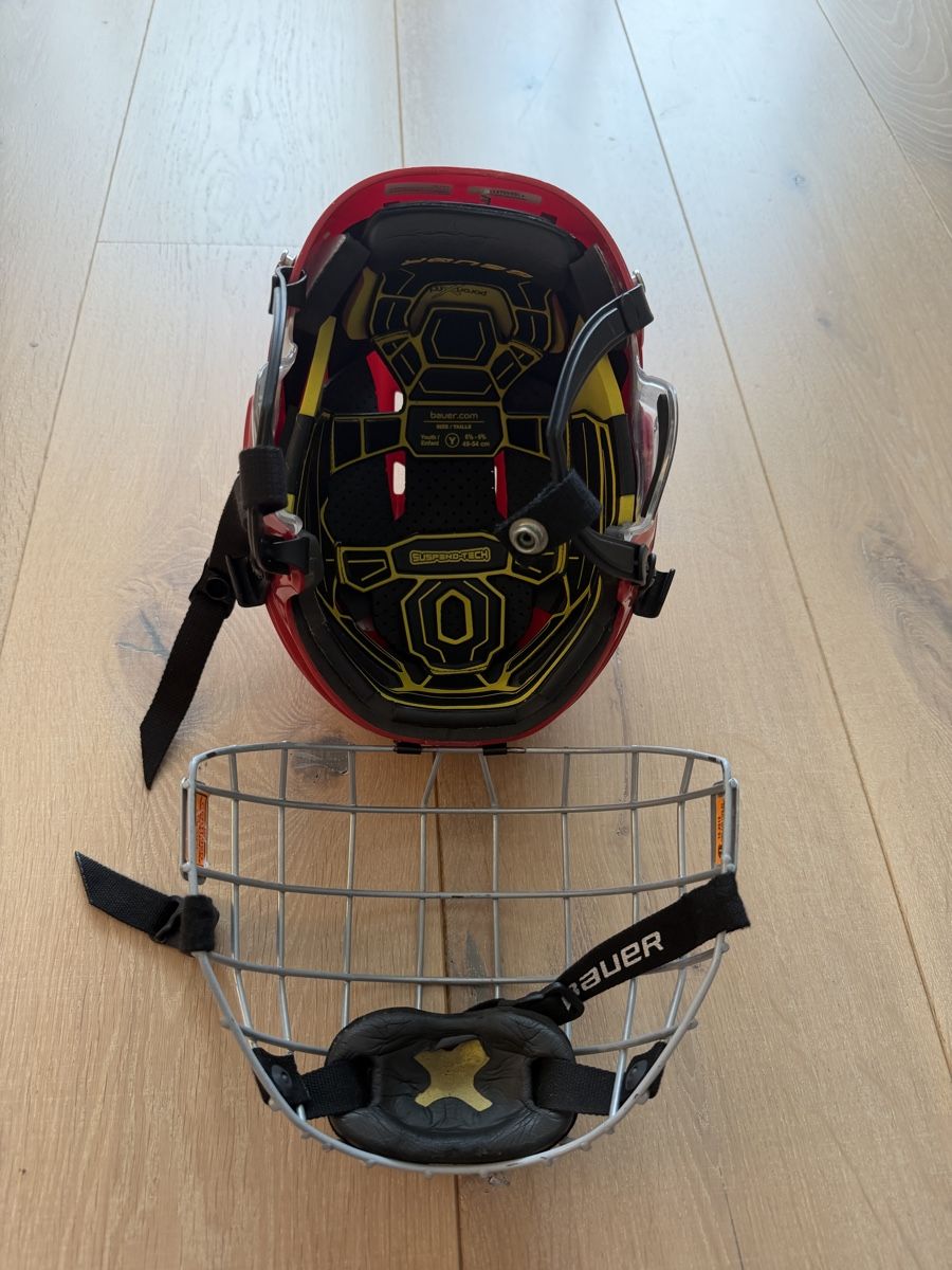 Bauer Caschi: Bauer Re-Akt Helm youth – Usato da Dänikon ZH venduto da baumgame 2