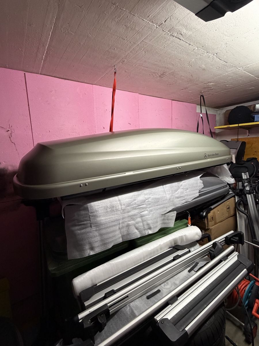 Box da tetto: Mercedes Dachbox mit Träger  – Usato da Dietikon venduto da ermfam9 1