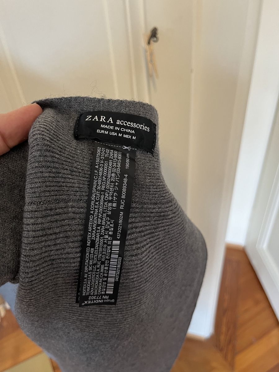 Zara Altro in Moda donna: Zara Grey Poncho Style Wrap, Soft & Warm – Usato da Mies venduto da nic_yk5d 2