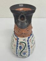 Vintage Ungarischer Miska Husarenkrug aus Keramik