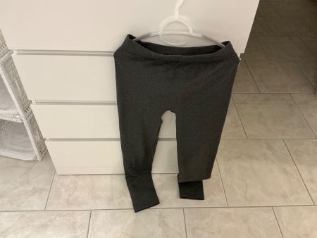 Warme Winter Leggings, Gr. M/L  Anthrazit