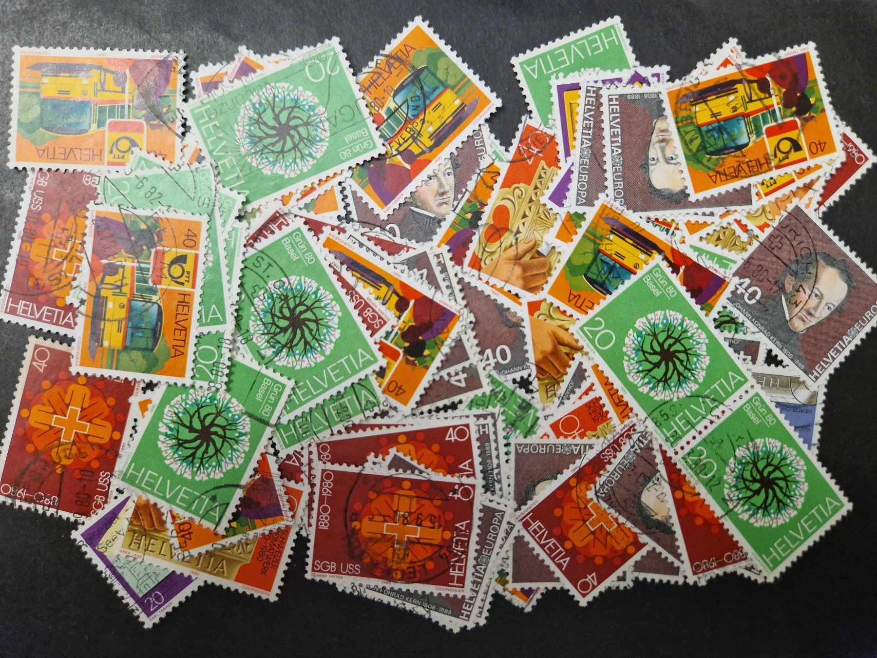 Alle Briefmarken: CH-Briefmarken (CH-3) – Gebraucht aus Münchwilen TG von Nonno39 1