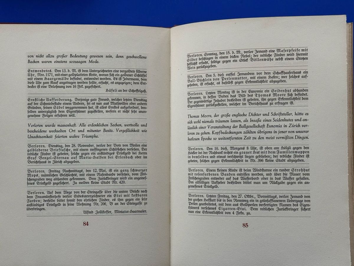 Libri: Zürcherisches Kleinstadtleben anno 1837 – Usato da Adliswil venduto da buch_und_kunst 4