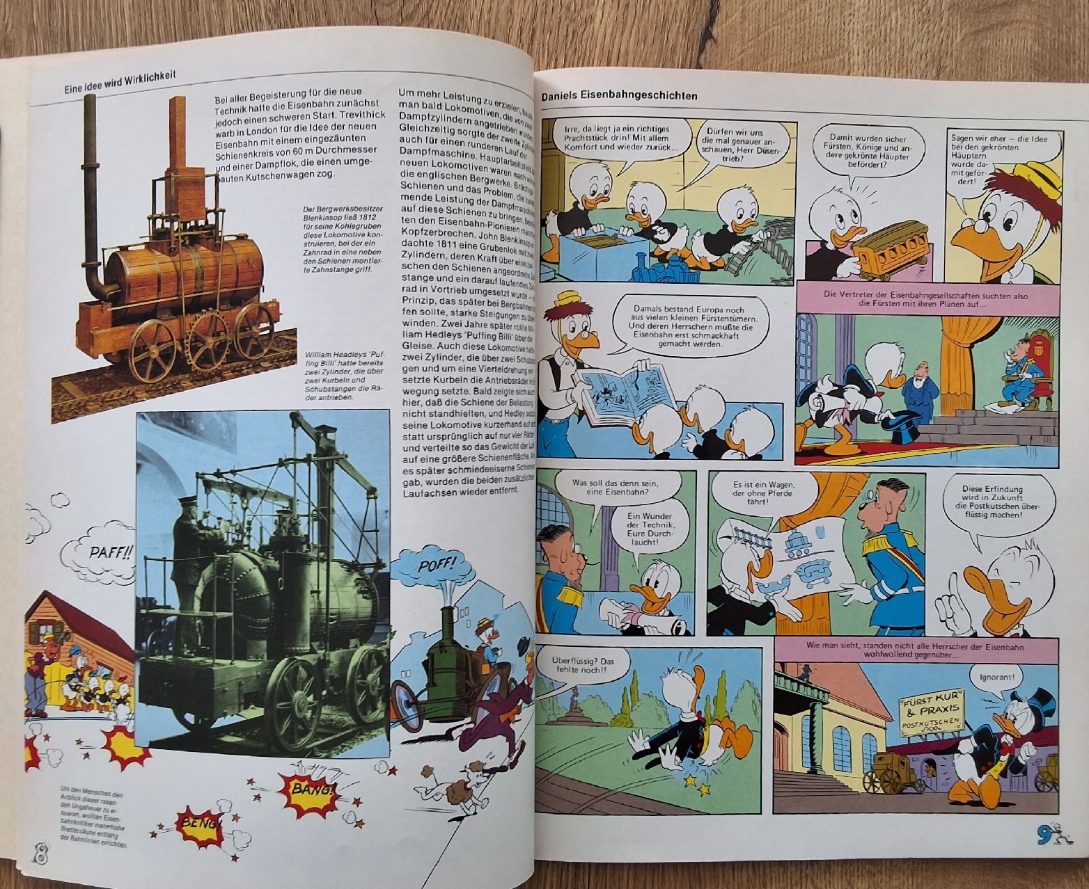 BD: Heft Durchblick 2: Daniel Düsentrieb erklärt: Eisenbahn – D'occasion à Oftringen par Waltereg 3