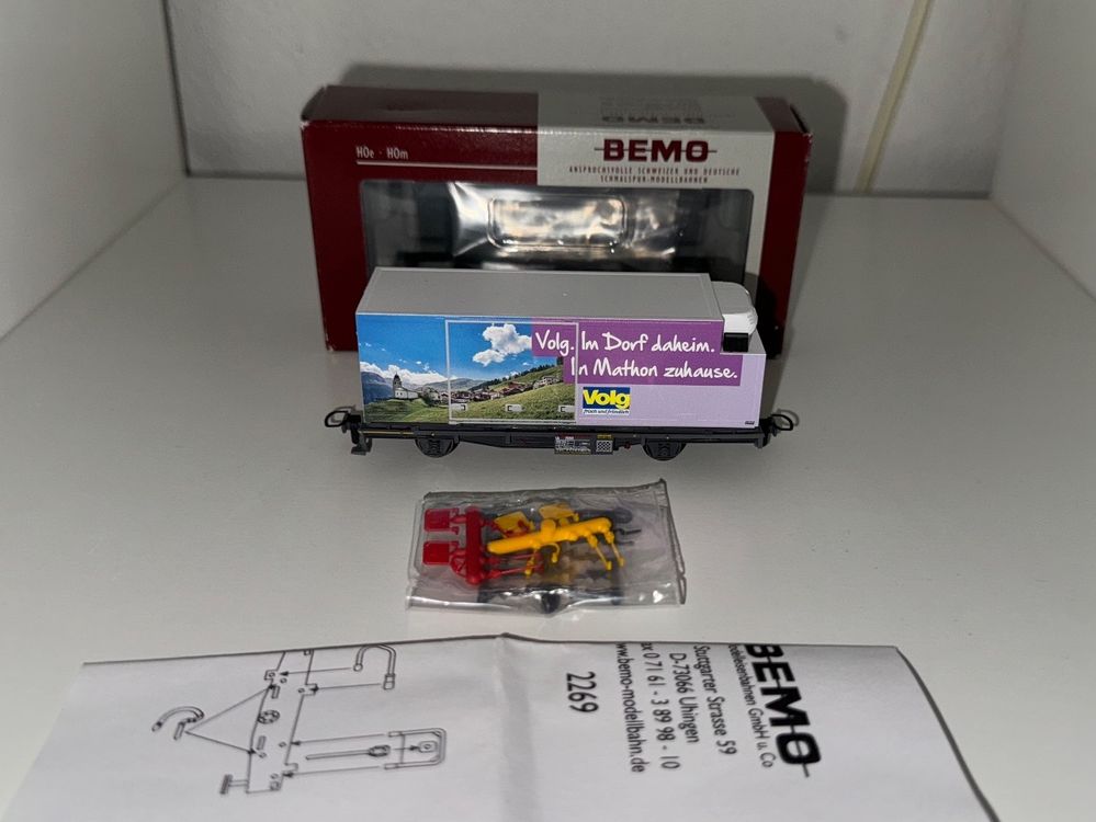 Bemo 2688168 - RhB Haiqq-tuyz VOLG Regelspur VOLG Fläsch, Betr.-Nr