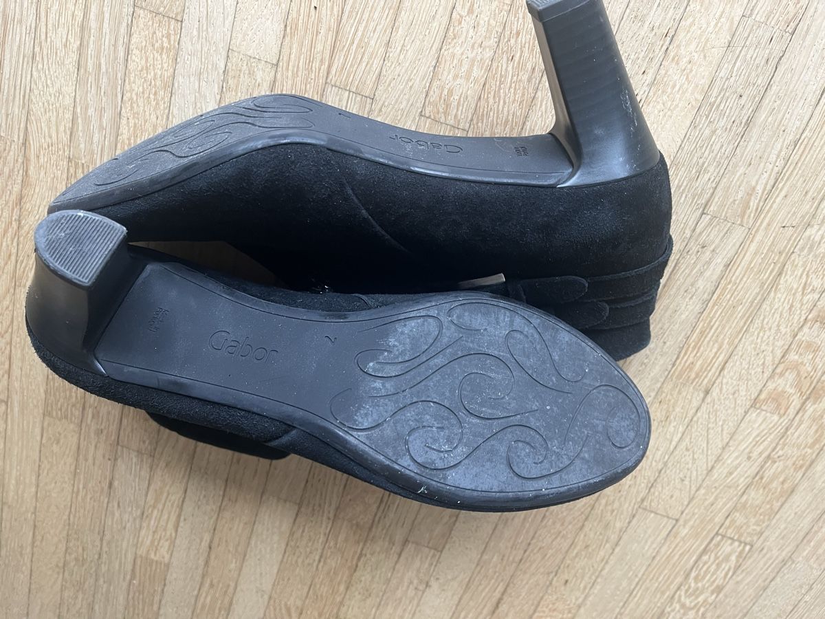 Gabor Damenschuhe: Gabor Stiefeletten schwarz, Grösse 7 – Neu (gemäss Beschreibung) aus Luzern von CarpeLU 1