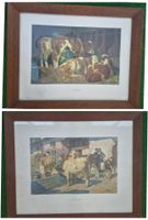 2 impressions d'après peinture de Fr.Jacques