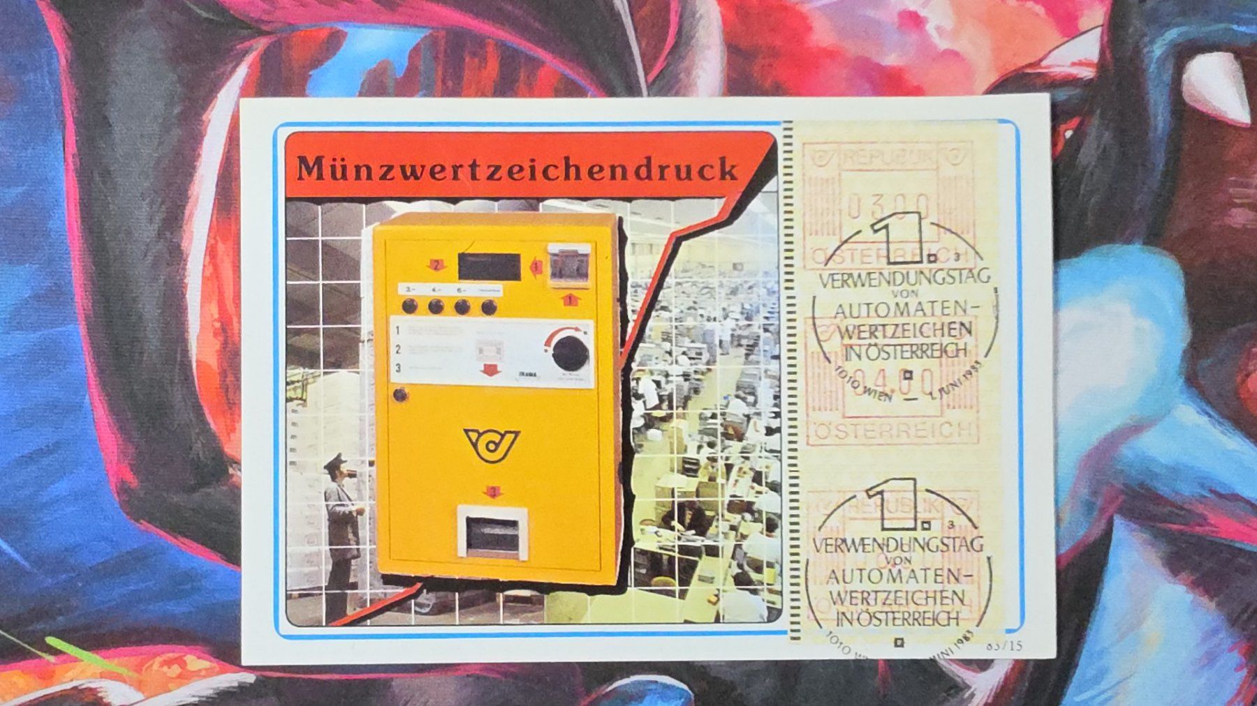 Tutti i francobolli: CL35 Carte Postale + Timbre Autriche 1983 – Usato da Cousset venduto da Patrick_Collections