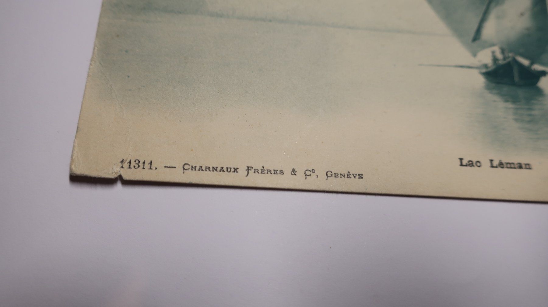 Cartoline postali: Lac Léman  1903 – Usato da Cormoret venduto da Pascalll2001 2