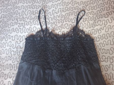 Haut fluide noir taille XS