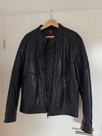 Strellson Lederjacke Grösse L, Herren