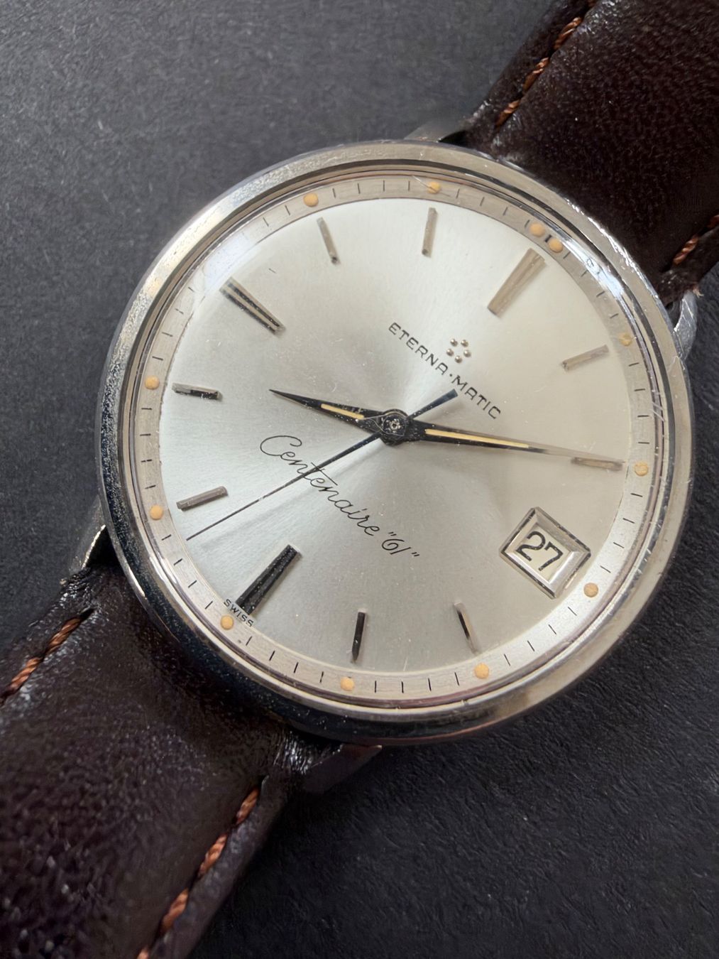 Eterna Orologi: Elegante Eternamatic Centenaire "61", Automatic – Usato da Urdorf venduto da 88888 6
