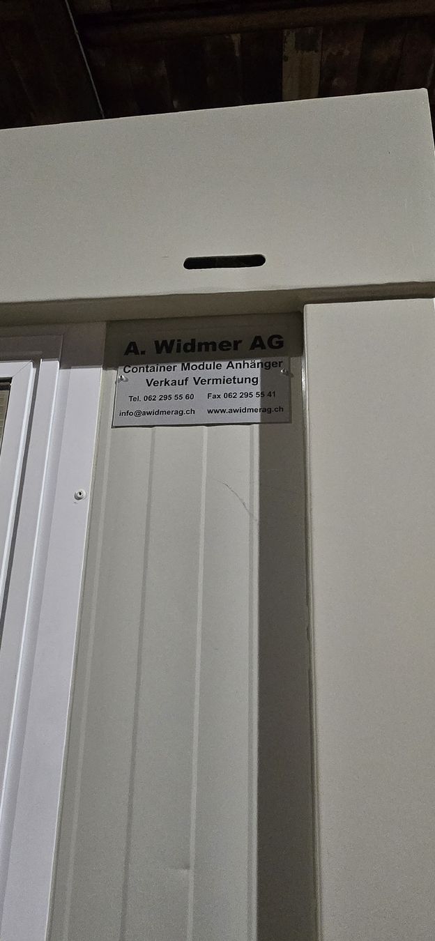 Contenitori edile: Bürocontainer Widmer – Usato da Weiningen ZH venduto da ped_fbx2 5