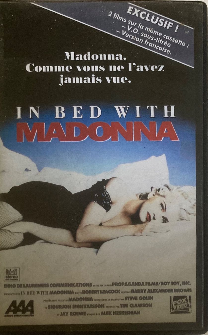 Alle VHS: MADONNA - IN BED WITH MADONNA – Gebraucht aus Poliez-Pittet von Newtown-Records