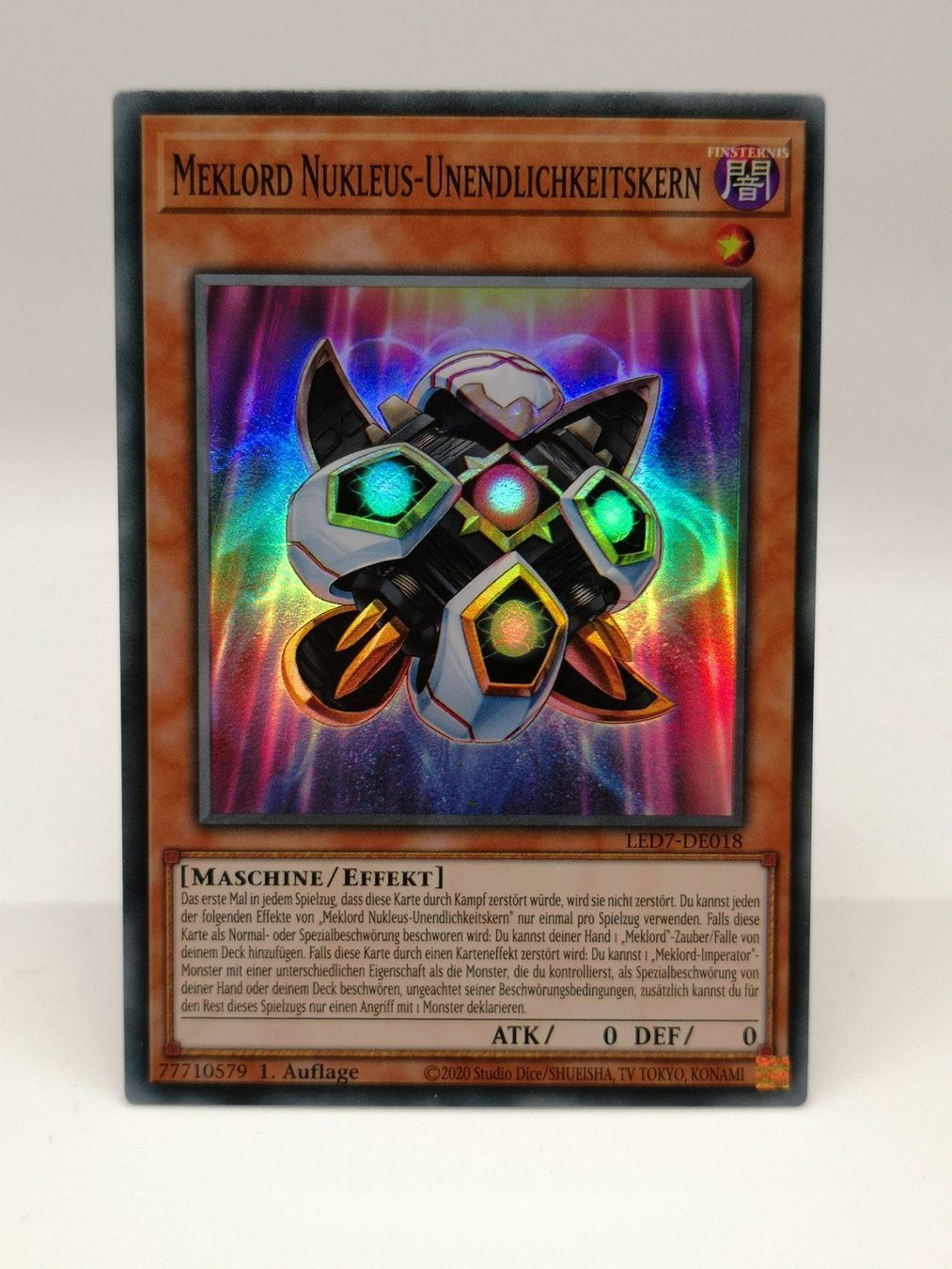 Yugioh Carte collezionabili: Yu-Gi-Oh Meklord Nukleus- – Nuovo (secondo la descrizione) da Zofingen venduto da gerrymovie93