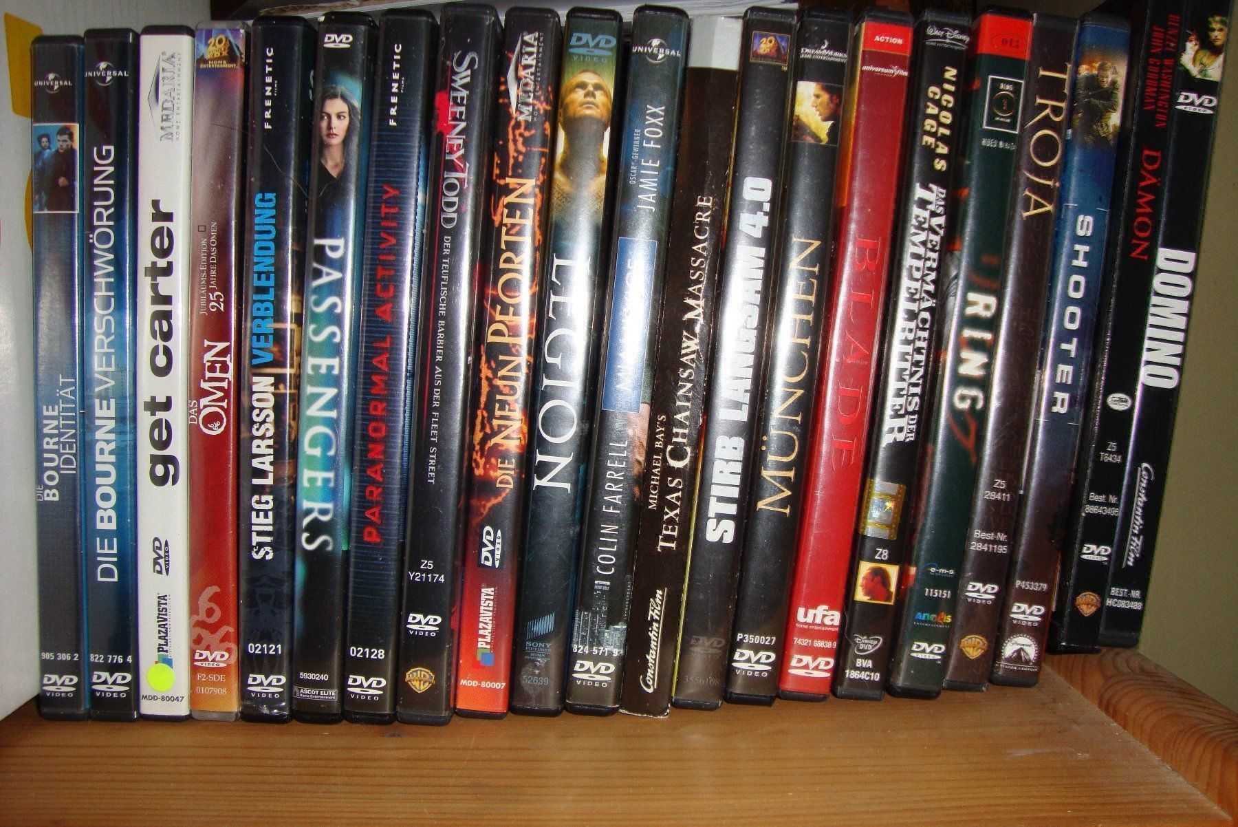 Alle DVDs: 21 Blockbuster mit Topstars - Superpreis – Gebraucht aus Bern von carola31 2