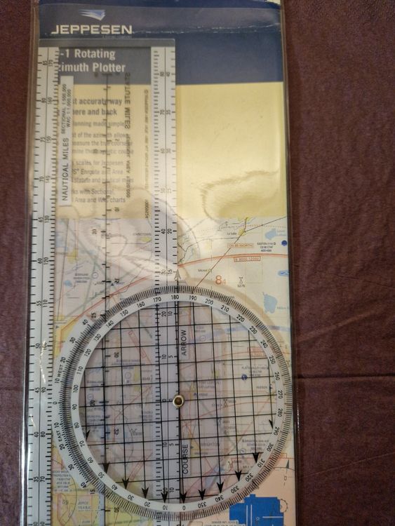 Jeppesen - PJ-1 Rotating Azimuth Plotter (Neu und originalverpackt) in ...