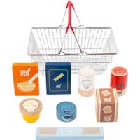 Set d'aliments dans le panier "fresh" ( Jouet en bois ) NEUF