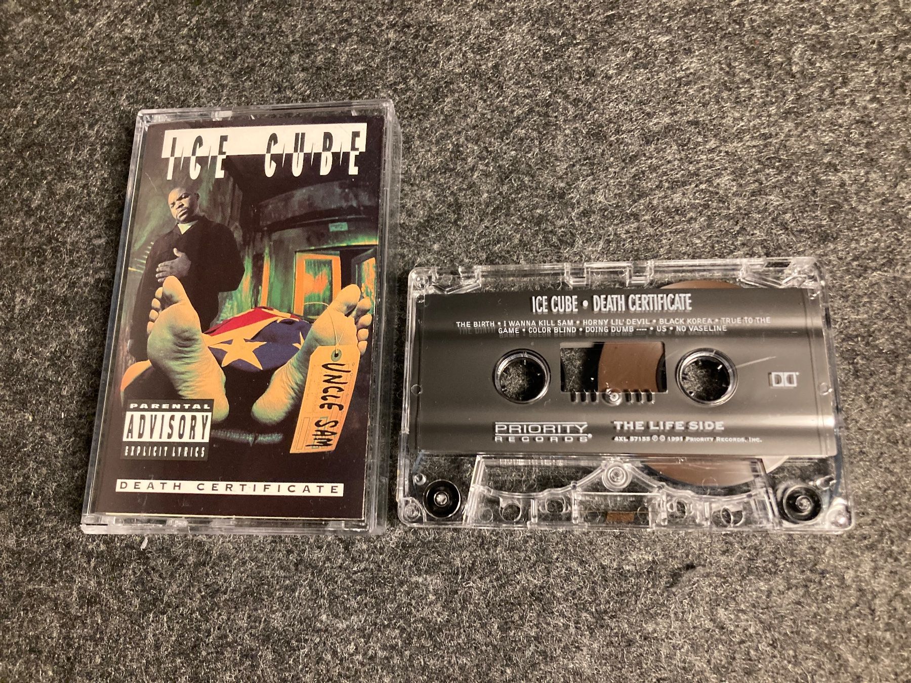 Kompaktkassetten: Ice Cube - Death Certificate (MC) – Gebraucht aus Fribourg von Karushi 3