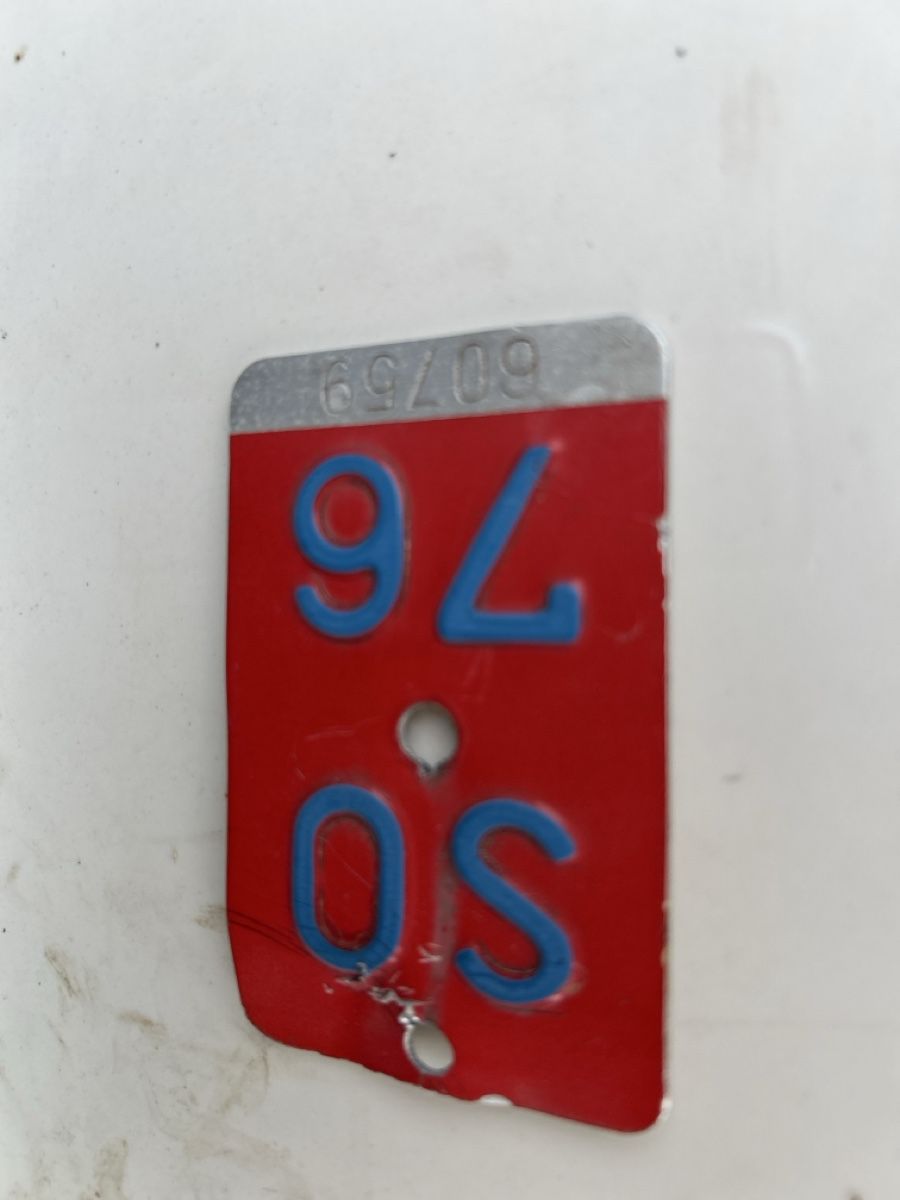 Insegne: Altes veloschild nummer.. – Usato da Heimenhausen venduto da bergblick4 2
