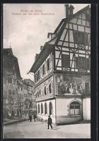 Stein am Rhein, Rathaus mit den alten Ba
