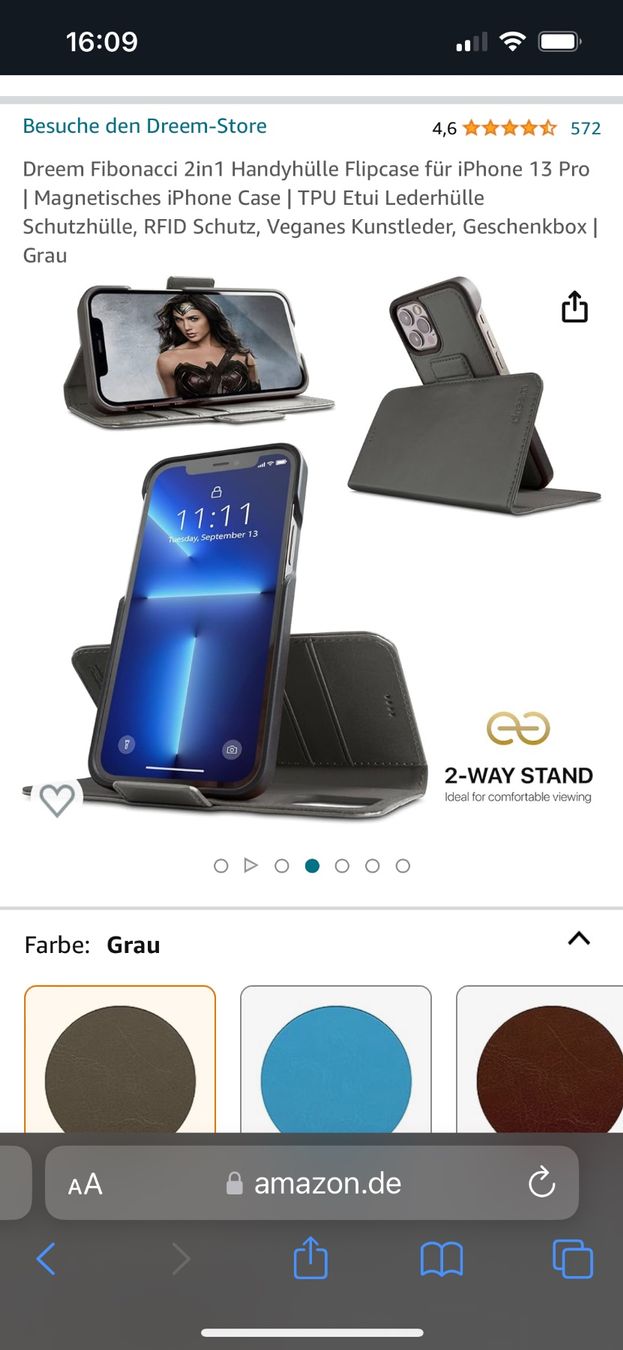 Covers & Schutzfolien: IPhone 13 Pro Hülle Leder – Neu (gemäss Beschreibung) aus Sennwald von Vallhalla1991 2